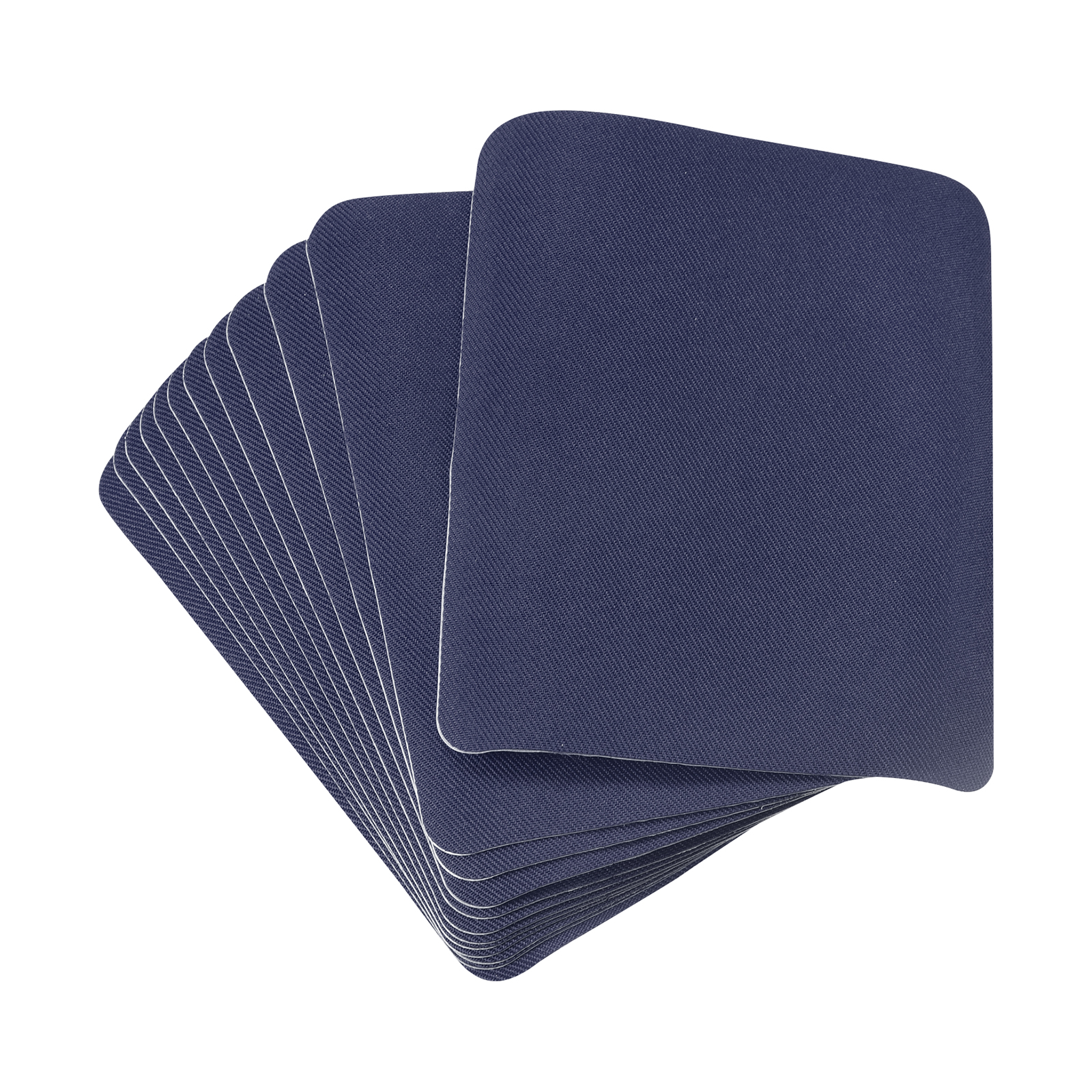 Fabric Patch Iron-on Patches Navy Blue 4.9x3.7 for Clothes, Pants, Bags  Hole Pack of 20